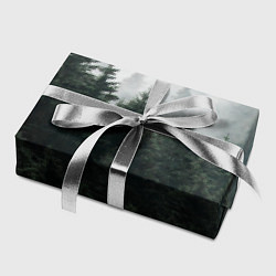 Бумага для упаковки Туманный хвойный лес, цвет: 3D-принт — фото 2