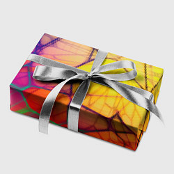 Бумага для упаковки Абстрактные цветные фигуры, цвет: 3D-принт — фото 2