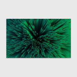 Бумага для упаковки Объёмные острые зелёные фигуры, цвет: 3D-принт