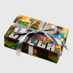 Бумага для упаковки Дарья Minecraft, цвет: 3D-принт — фото 2