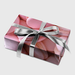 Бумага для упаковки Красные и розовые кексы, цвет: 3D-принт — фото 2