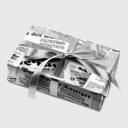 Бумага для упаковки Газетный коллаж, цвет: 3D-принт — фото 2
