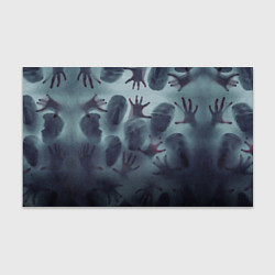 Бумага для упаковки Scary faces trying to get out