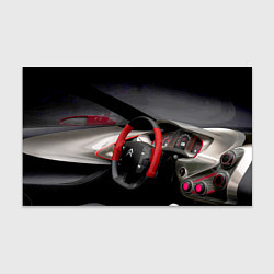 Бумага для упаковки Ситроен - салон - Steering wheel, цвет: 3D-принт