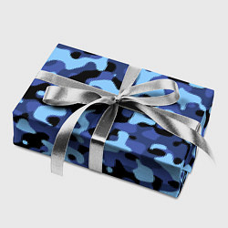 Бумага для упаковки Камуфляж Sky Blue, цвет: 3D-принт — фото 2