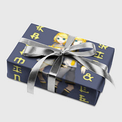Бумага для упаковки Кагаминэ Рин и Лен, цвет: 3D-принт — фото 2
