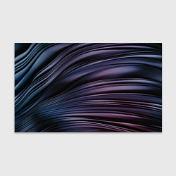 Бумага для упаковки Волнообразные фиолетовые паттерны, цвет: 3D-принт