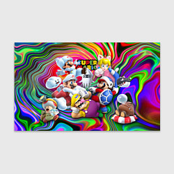 Бумага для упаковки Super Mario - Gaming aesthetics - Collage, цвет: 3D-принт