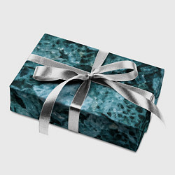 Бумага для упаковки Голубые кристаллы, цвет: 3D-принт — фото 2