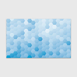 Бумага для упаковки Светло-синяя текстура-паттерн, цвет: 3D-принт