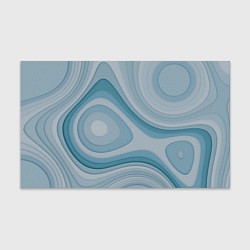 Бумага для упаковки Волнообразные синие текстуры, цвет: 3D-принт