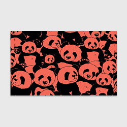 Бумага для упаковки С красными пандами, цвет: 3D-принт