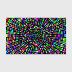 Бумага для упаковки Цветная спираль - оптическая иллюзия, цвет: 3D-принт