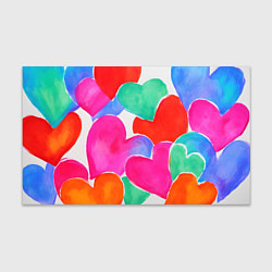 Бумага для упаковки Сердечный день, цвет: 3D-принт