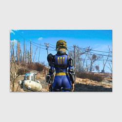 Бумага для упаковки Vault 111 suit at Fallout 4 Nexus, цвет: 3D-принт
