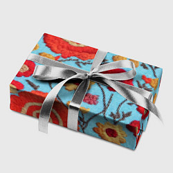 Бумага для упаковки Эффект вышивки маки, цвет: 3D-принт — фото 2