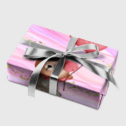 Бумага для упаковки Мишка с шариком Love, цвет: 3D-принт — фото 2