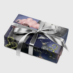 Бумага для упаковки Ночная сказка, цвет: 3D-принт — фото 2