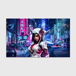 Бумага для упаковки Demon Oni - cyberpunk, цвет: 3D-принт