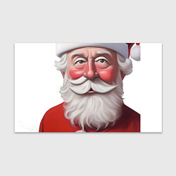 Бумага для упаковки Улыбка Деда Мороза, цвет: 3D-принт