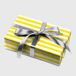 Бумага для упаковки Светло-желтые полосы, цвет: 3D-принт — фото 2