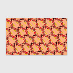 Бумага для упаковки Абстрактный винтажный растительный орнамент, цвет: 3D-принт