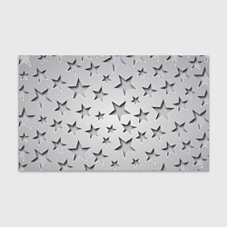 Бумага для упаковки Grey stars, цвет: 3D-принт