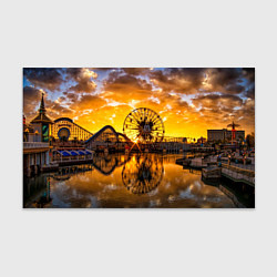 Бумага для упаковки Река и парк развлечений, цвет: 3D-принт