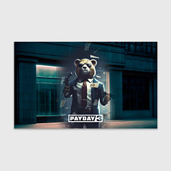 Бумага для упаковки Payday 3 bear, цвет: 3D-принт