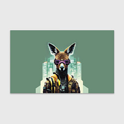 Бумага для упаковки Cool kangaroo - cyberpunk, цвет: 3D-принт