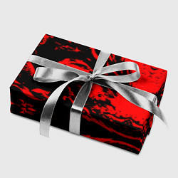Бумага для упаковки Черный дракон на красном небе, цвет: 3D-принт — фото 2