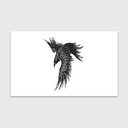 Бумага для упаковки Чёрный ворон с рунами, цвет: 3D-принт