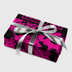 Бумага для упаковки Black pink - emblem - pattern - music, цвет: 3D-принт — фото 2