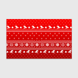 Бумага для упаковки Свитер с драконами - паттерн, цвет: 3D-принт