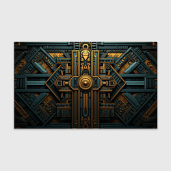 Бумага для упаковки Симметрический узор в египетском стиле, цвет: 3D-принт