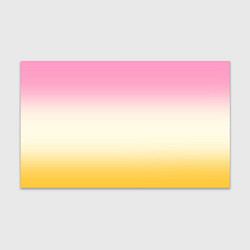 Бумага для упаковки Розовый бежевый желтый градиент