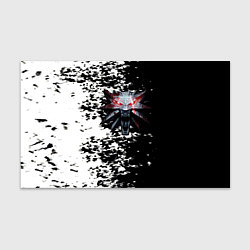 Бумага для упаковки Ведьмак чернобелые краски, цвет: 3D-принт