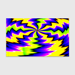 Бумага для упаковки Неоновая фрактальная абстракция, цвет: 3D-принт