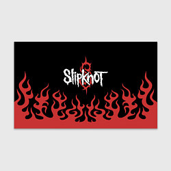 Бумага для упаковки Slipknot в огне, цвет: 3D-принт