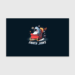 Бумага для упаковки Santa Jaws, цвет: 3D-принт
