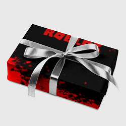 Бумага для упаковки Роблокс краски красные, цвет: 3D-принт — фото 2
