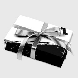 Бумага для упаковки Half life black color, цвет: 3D-принт — фото 2