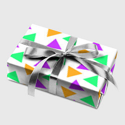 Бумага для упаковки Яркие треугольники, цвет: 3D-принт — фото 2