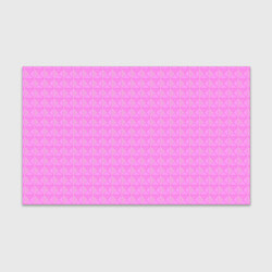 Бумага для упаковки Объёмный розовый ромбы, цвет: 3D-принт