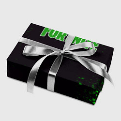 Бумага для упаковки Fortnite зеленый краски лого, цвет: 3D-принт — фото 2