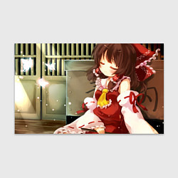 Бумага для упаковки Touhou Project Рейму sleep, цвет: 3D-принт