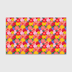 Бумага для упаковки Летний цветочный фон, цвет: 3D-принт