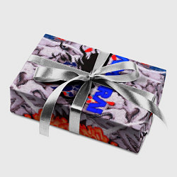 Бумага для упаковки Samurai cyberpunk карпы кои, цвет: 3D-принт — фото 2