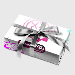 Бумага для упаковки Blink 182 неоновые краски, цвет: 3D-принт — фото 2