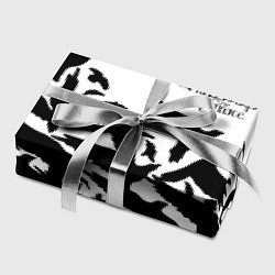 Бумага для упаковки Three Days Grace вороны бенд, цвет: 3D-принт — фото 2